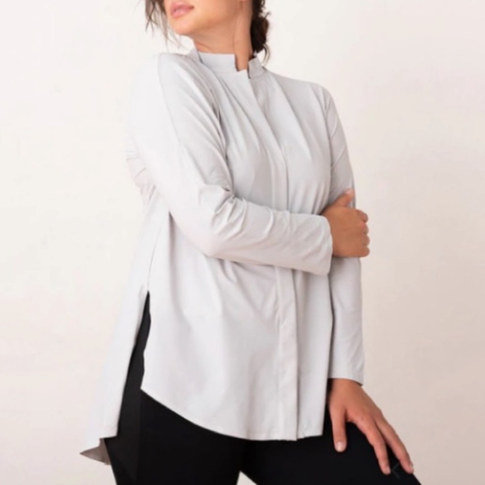 ADAY Something Borrowed Button down Shirt Size XS Color: Cloud